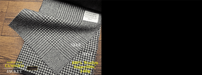 カノニコ｣｢モーライン・ブークレ織り｣ツイードジャケットコレクション 