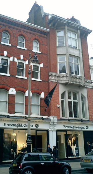 エルメネジルドゼニア イギリス ロンドン店